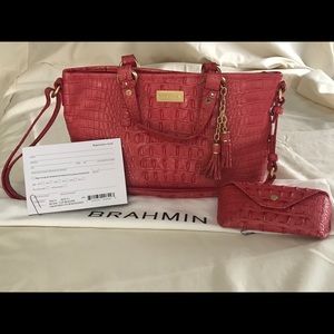 Brahmin Coral purse
